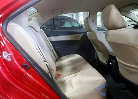 2014 Toyota Corolla L из США, поврежденный, VIN 2T1BURHEXEC135498